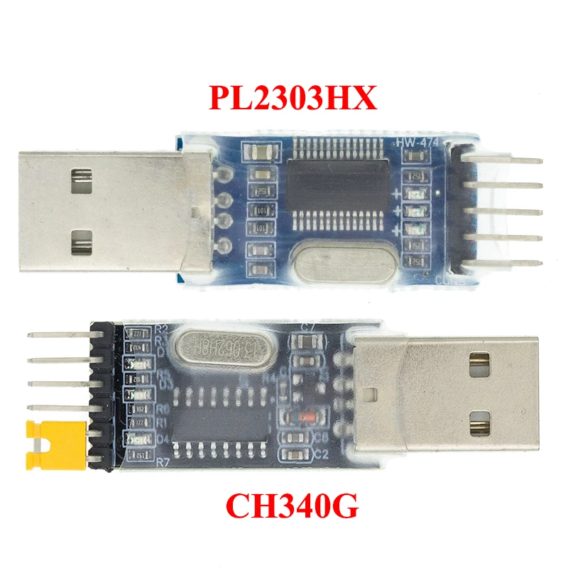 Модуль адаптера преобразователя PL2303 с USB на RS232 TTL/модуль TTL UART модуль CH340G CH340 переключатель 3 В 5 1 шт.|usb to ttl|usb ausb