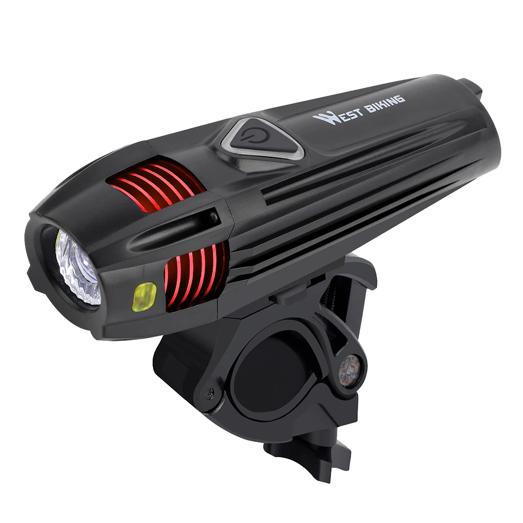 West Biking Waterproof Bike Lighting, 4 Modes Rear Bike Light, Powerful Rechargeable USB LED Lamp for Cyclysme, VTC, Bicycle