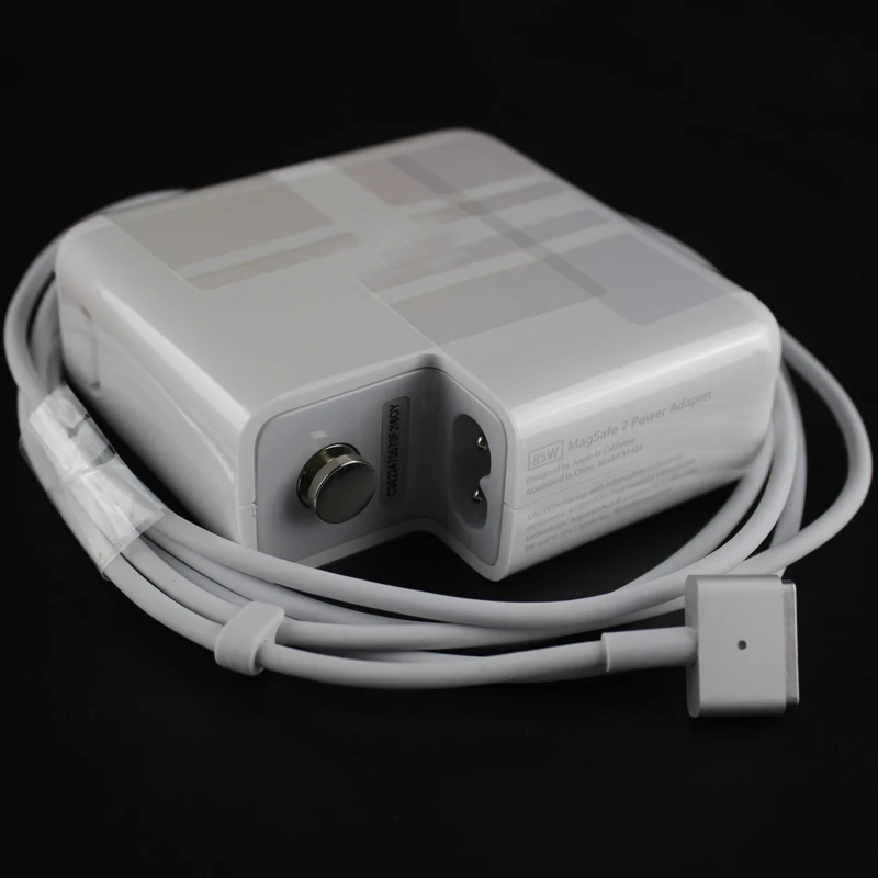 

With LOGO OEM T-tip 85W MAGSAF* Laptop Power Adapter Charger For Apple MacBook Pro Retina 15'' 17'' A1398 A1424