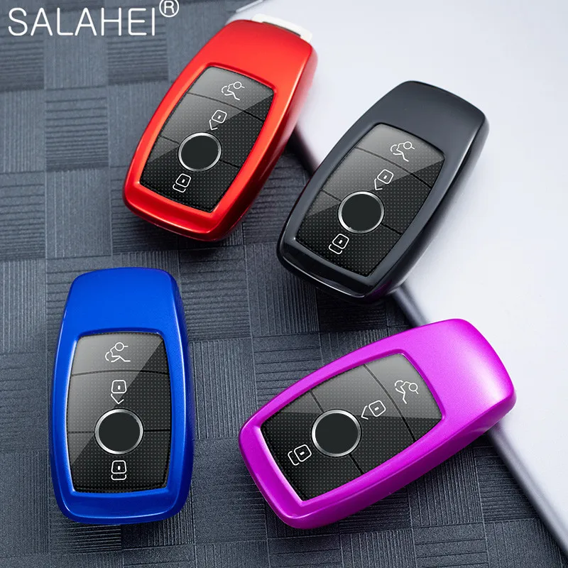 

ABS Car Key Cover Case Shell Bag Protective For Mercedes Benz 2017 E Class W213 2018 S Class Accessories Interior Car styling