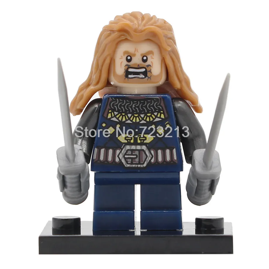 PG8183 Desolation of Smaug рисунок Фили дайн Ironfoot Kili Oin Gloin Dori Goblin ORCS строительные блоки модели кирпичи наборы игрушек