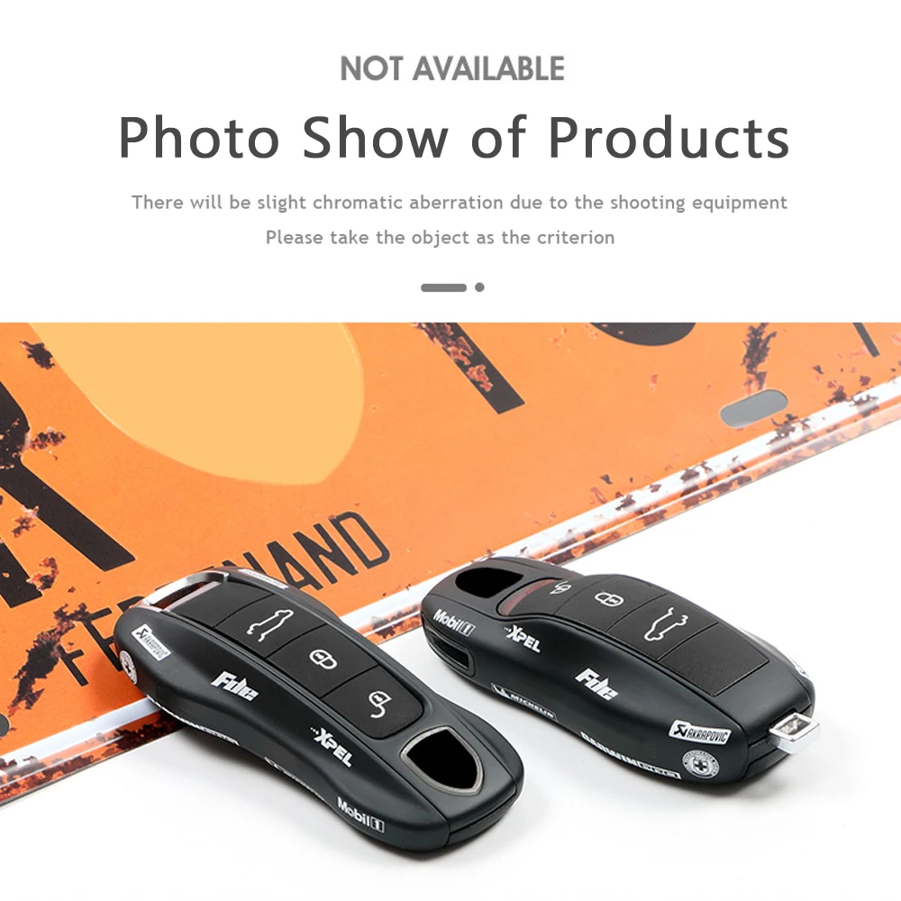 

Fits Perfect Fob Remote Key Case Key Cover Wallet Shell For Porsche Boxster 986 987 Cayman Panamera Macan Cayenne 911 970 997