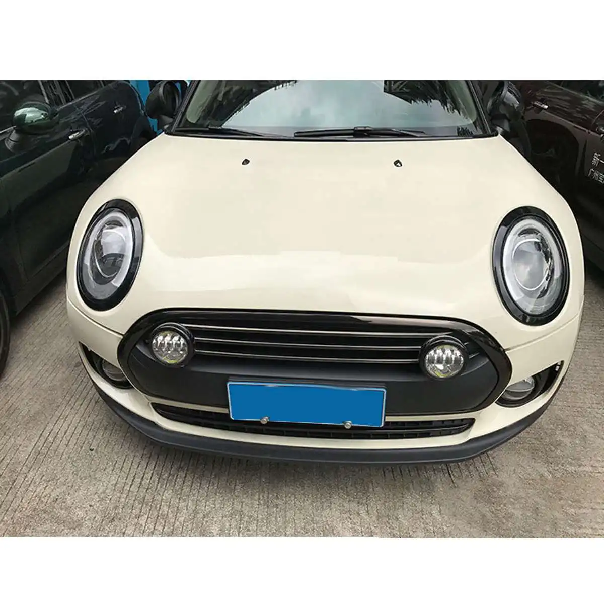 4 Pcs/Set Car Headlight Head Tail Rear Lamps Rim Light Trim Ring Covers For Mini Cooper One JCW F55 F56 Car Styling Accessories