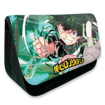 

My Hero Academia Wallet Coin Purse Pencil Case Double-zipped Stationery Case Big Bag Make-up Bag