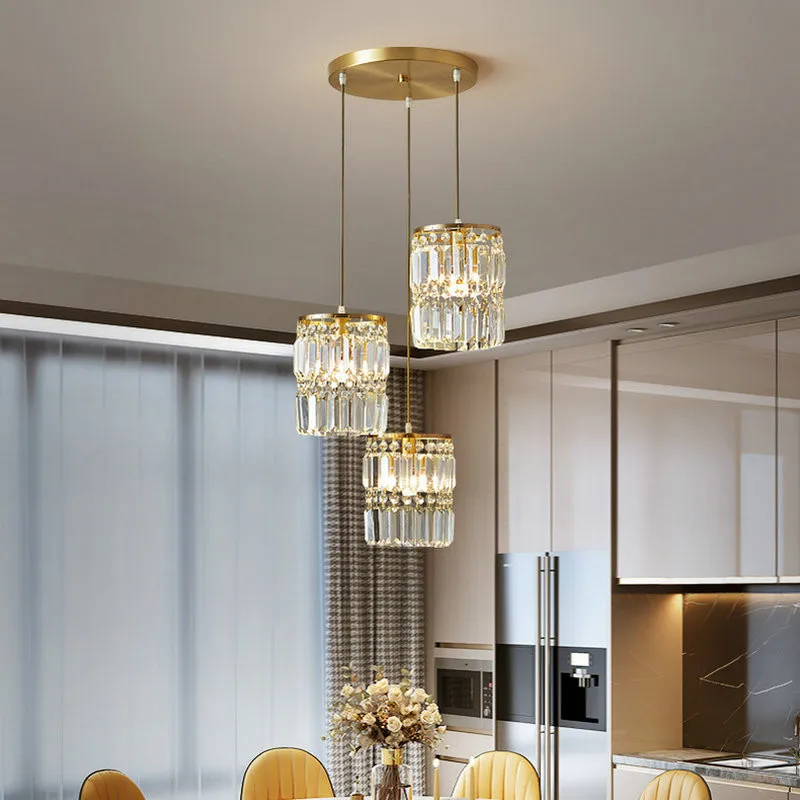 Современный домашний внутренний декоративный светильник роскошный медный