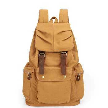 

2020 student schoolbag leisure backpack travel backpack universal wild large capacity canvas bag schoolbag