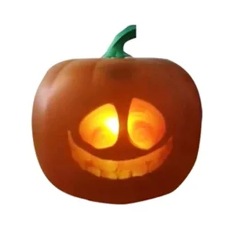 

Halloween Flash Talking Animated LED Pumpkin Projection Lamp for Home Party P7Ding