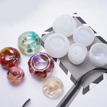 

Crystal Epoxy Resin Mold Pen Container Storage Holder Casting Silicone Mould DIY Crafts Desktop Decoration Making Tool