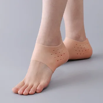 

Shopify Dropshipping Silicone Height Increase Insoles Invisible Socks Heel Pads 3.5cm High Increased Insoles Foot Care Tool
