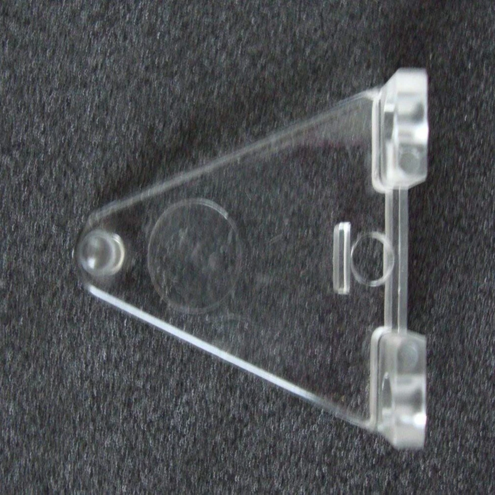 Hold Down Plastic Bracket For 2 inch Horizontal Blind- Pack of 10 - Clear
