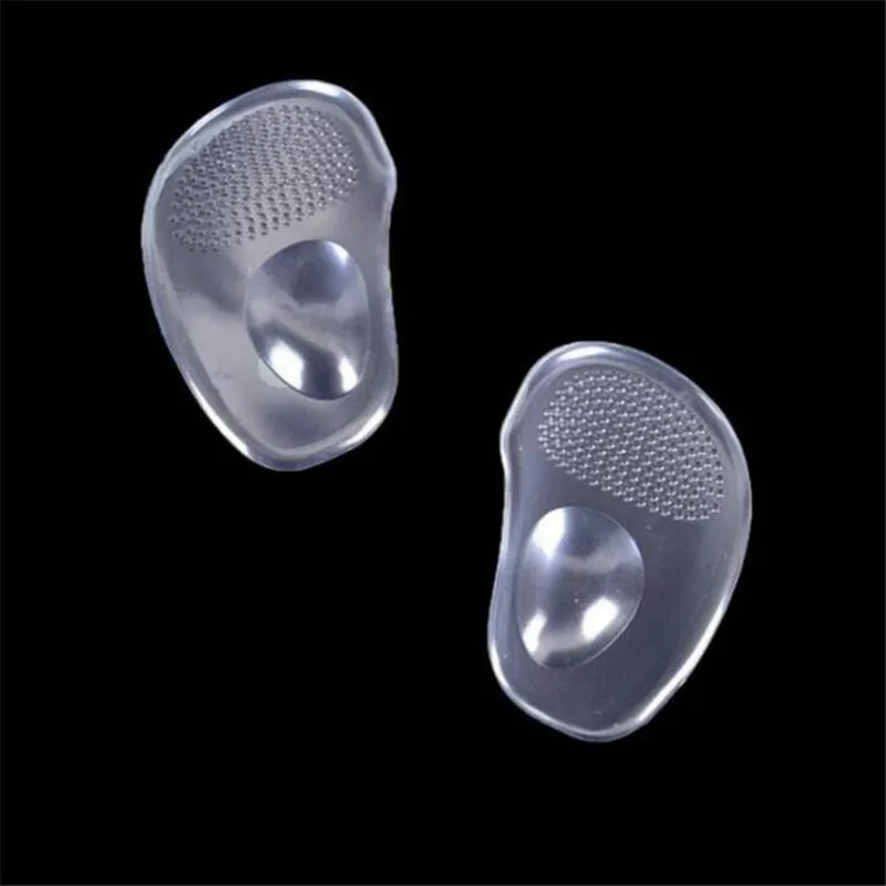 Gel Silicone Forefoot Pad Insoles Inserts Massager Anti-slip For High Heels Woman Shoes Sandals Accessories