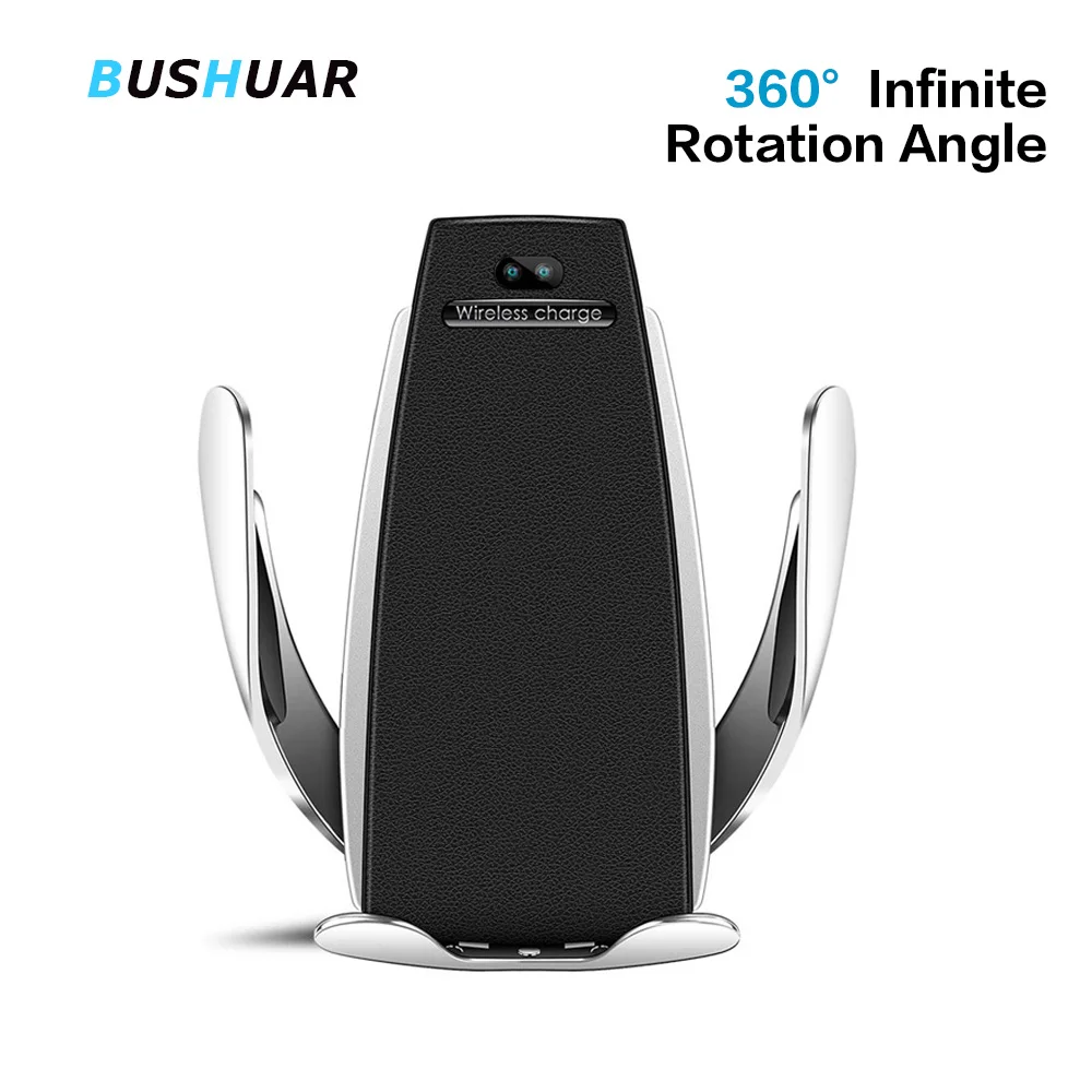 

Automatic Clamping Wireless Car Charger 10W Smart Sensor Car Phone Holder Wireless Charger for Samsung S10 IPhone Xs Max Xr X 8