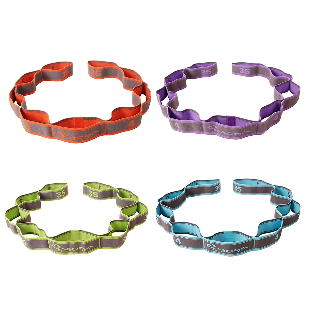 

Yoga Elastic Pull Strap Pilates Exercise Dance Yoga Pull Strap Belt Latin Dance Stretching Loop GYM Fitness Exercise Equipment