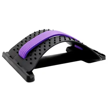 

Fitness Back Massager Stretcher Lumbar Support Relaxation Waist Spine Pain Relief Gym Equipment