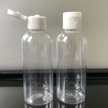 

Flacon Vide Plastique 60ml/75ml/80ml/100ml/120ml Makeup Bottles For Liquid Cap Empty Lotion Plastic Cream Flip C0O4