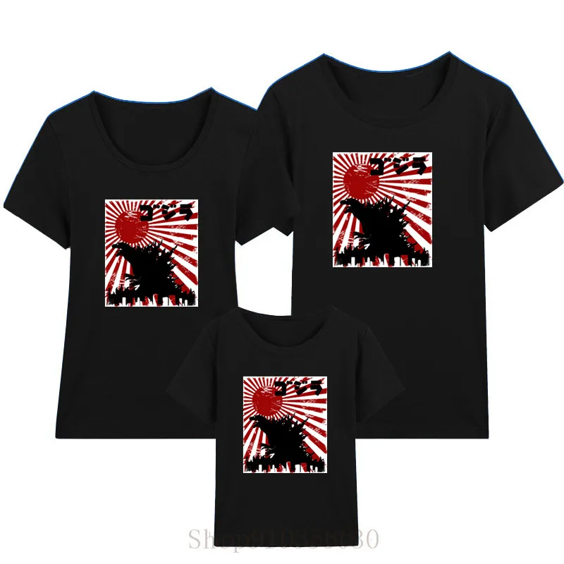 King Kaiju Rising the Sun boy clothes size 14 or 16 boys mom and daughter family matching outfits vestidos de verano