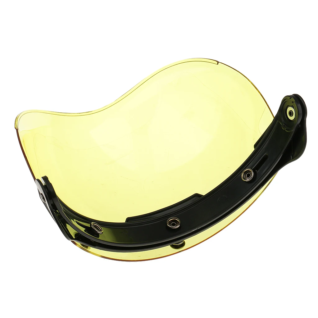 Motorcycle 3 Snap Helmet Visor Shield Flip Up Down Lens for Harley 20cm Dropshipping