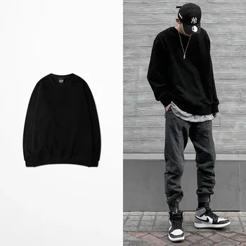 

HIgh Street Dark Fleece Hoodies Men Women Hip Hop Skateboard Ulzzang Quality Sweatshirt Men Black White 20 Color Hoodies Kanye