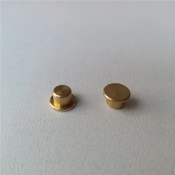 

18pcs copper knob potentiometer knob 6*3.7mm potentiometer cap Copper button solid button