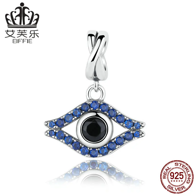 

Evil Eye Diy accessories letter beads natural stone for jewelry making Fit charms pandora bracelet silver 925 original