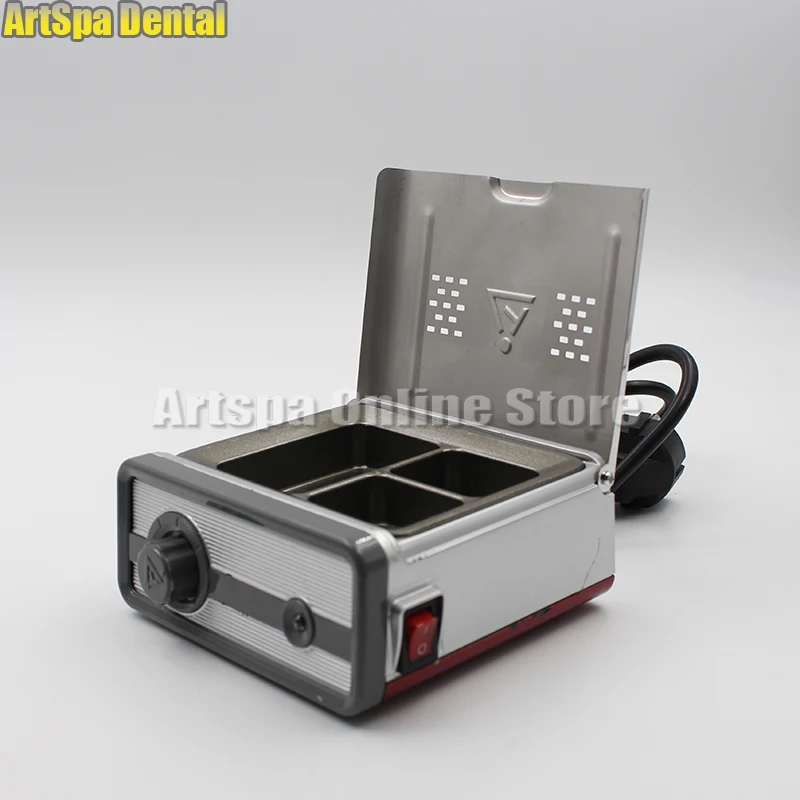 New Type Dental Lab Equipment Wax Heater 3 well Wax Heating Analog Dipping Pot JT 15B Free