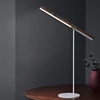 Noble Wood Table Lamp 360° Rotating USB Cable Charging Portable with Magnet Reading Lamps for Bedroom Living Room LED Desk Light 2