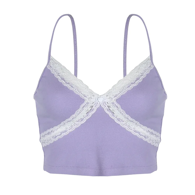 Корсет Топ для женщин женские iamgia camisetas tirantes укороченные бюстье фиолетового