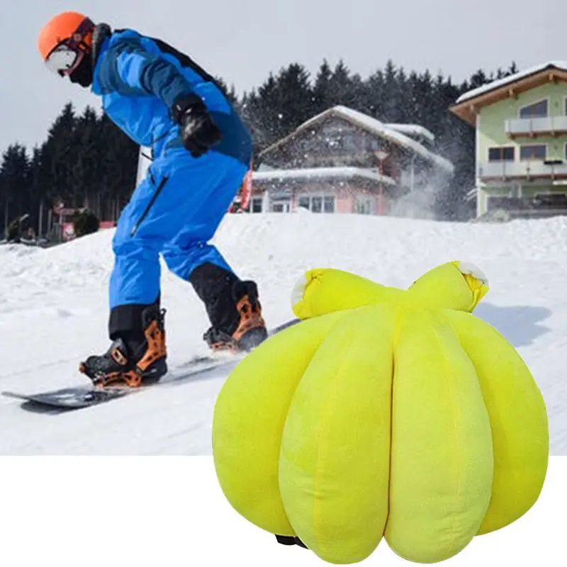 

Cute Banana Shape 3D Protection Hip Butt Paded Short Pants Protective Gear Guard