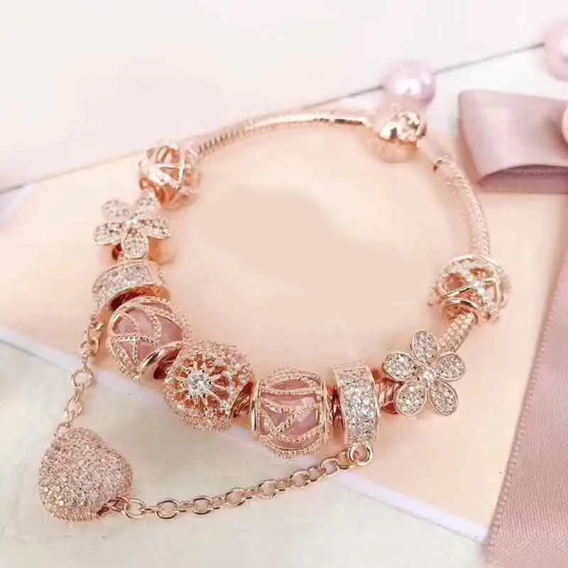 

Keris Store High Quality 1:1 100% 925 Sterling Silver Safety Chain Bracelet Free Shipping