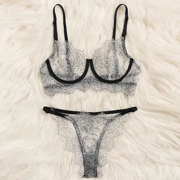 

Lace Sleepwear Pajamas for Women's Set pyjamas Pigiama Donna Sexy Lingerie Spring Summer Autumn Home wear gecelik takimlari 5