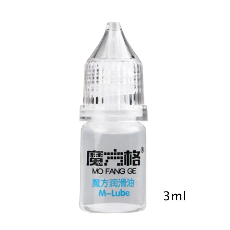 Cubo mágico de silicona de 3 ml, lubricante suave, aceite lubricante que gira fácilmente, mantiene el suministro