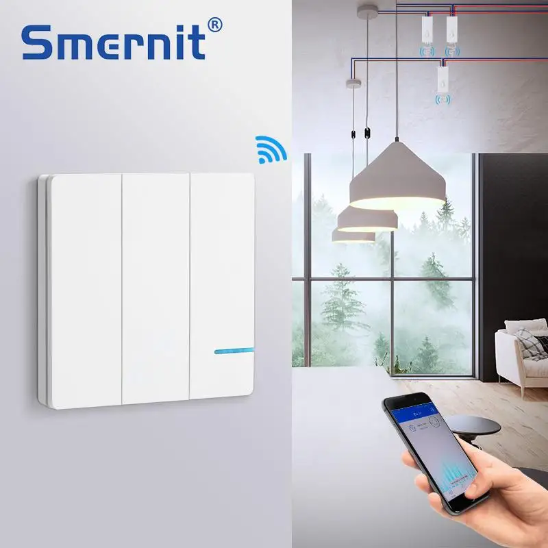 Us 19 0 50 Off Wireless Switch Lamp Remote Control Switch Waterproof Smart Home App Wifi Control Wall Light Switch Rf 110v 220v Led Bulbs