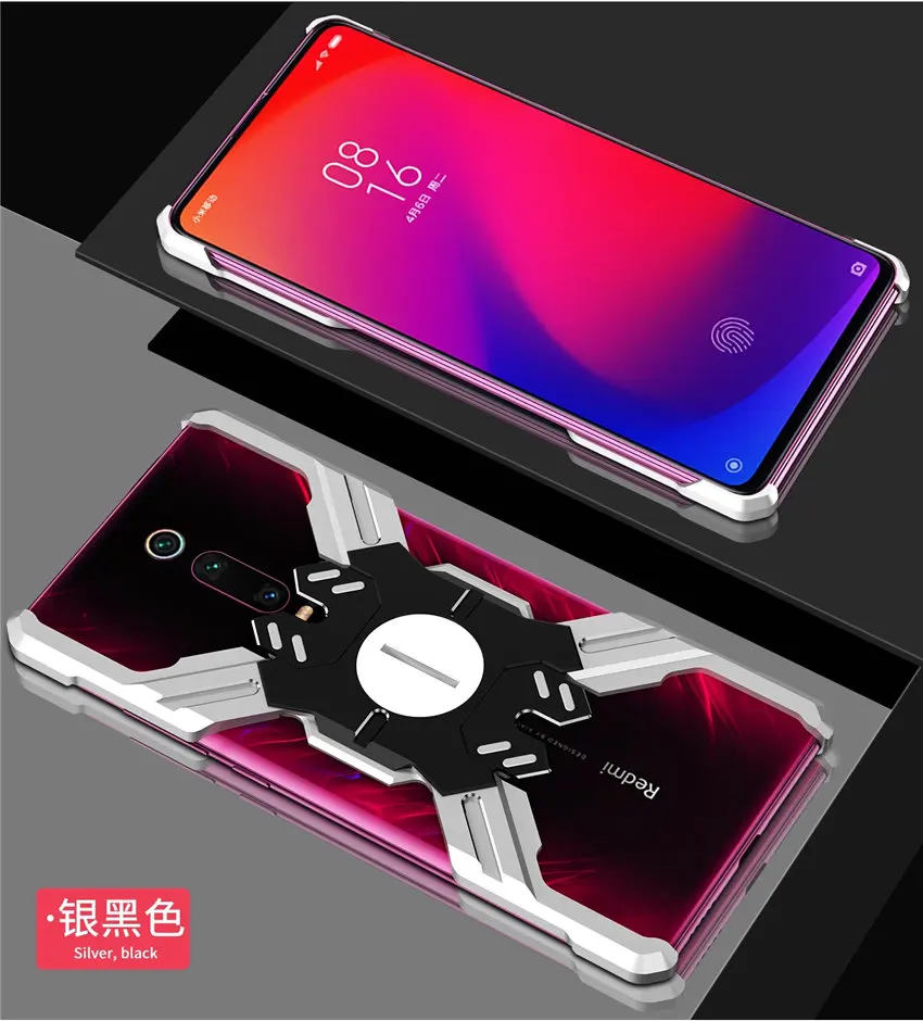Для Xiaomi mi 9T mi 9 BalckShark 2 Helo чехол для телефона Алюминиевый металлический бампер механический чехол для телефона для Xiao mi Red mi note 7 K20