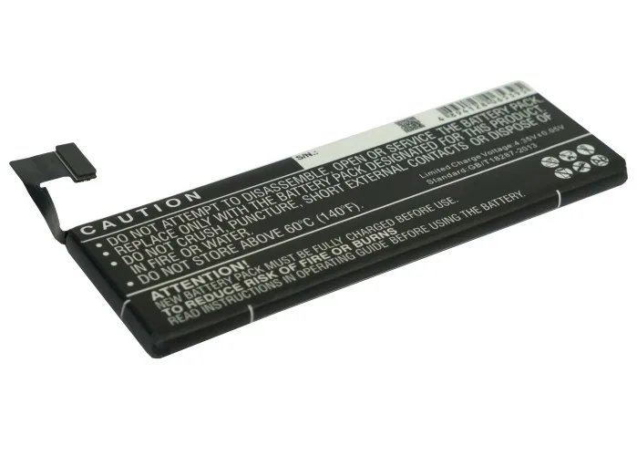 Обновленная батарея Cameron Sino для Apple 616-0613 A1428, A1429, iPhone 5, iPhone 5 16 GB, iPhone 5 32GB 1400 mAh/5.32Wh