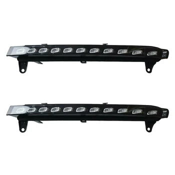 

LED DRL for Q7 2007 2008 2009 Fog Lamp Daytime Running Light with Turn Signal