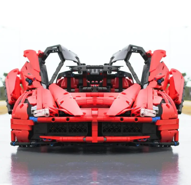 3260 шт Racer LaFerarried RC электрический супер автомобиль спортивный автомобиль набор подходят технологические строительные блоки кирпичи игрушки для детей подарок