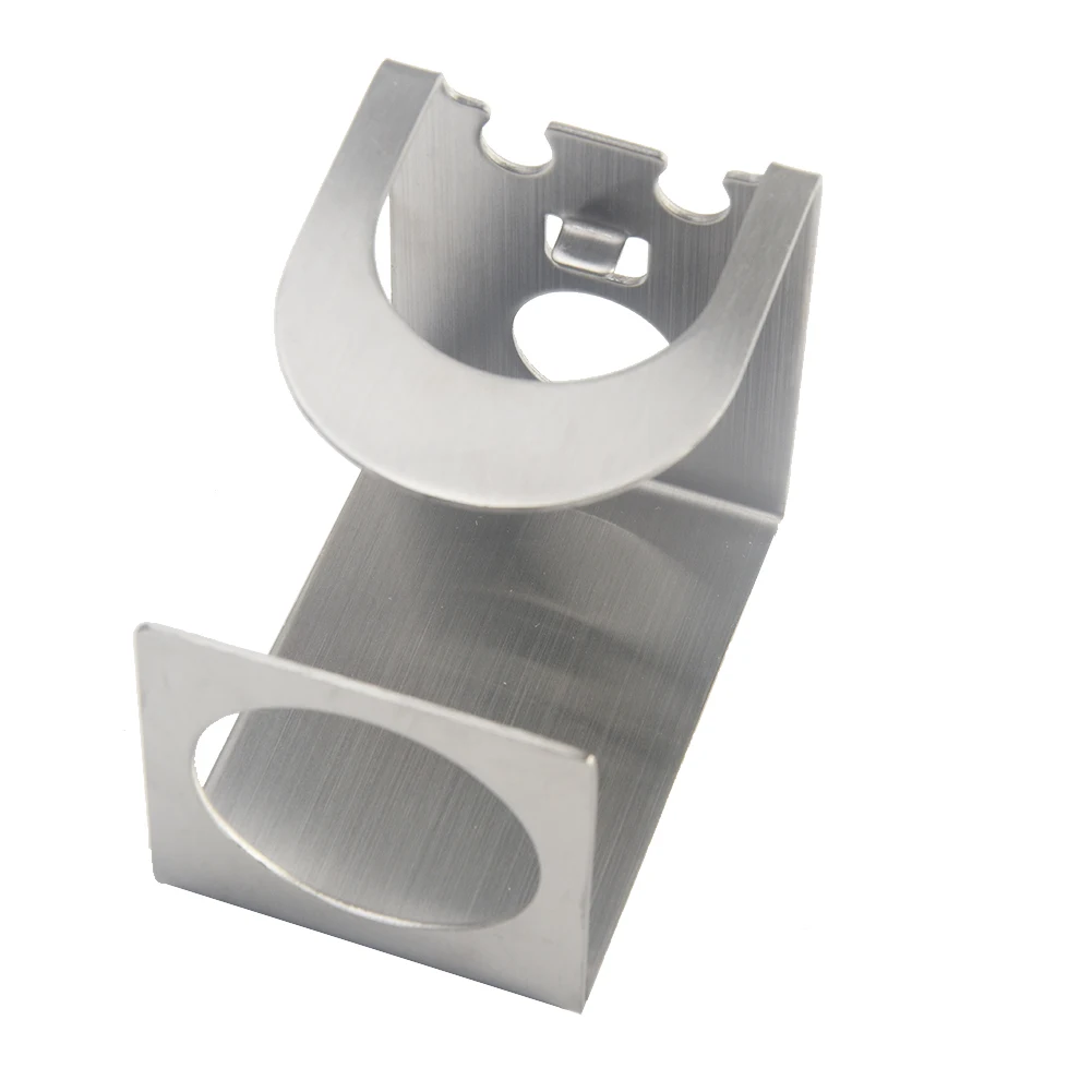 Mug Holes Toothpaste Accessories Toothbrush Holder Bathroom Stainless Steel Self Adhesive Wall