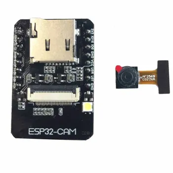 

A5-- OV2640 2MP ESP32-CAM WiFi + For bluetooth Module Camera Module Development Board ESP32 5V Dual-core 32-bit CPU with Camera