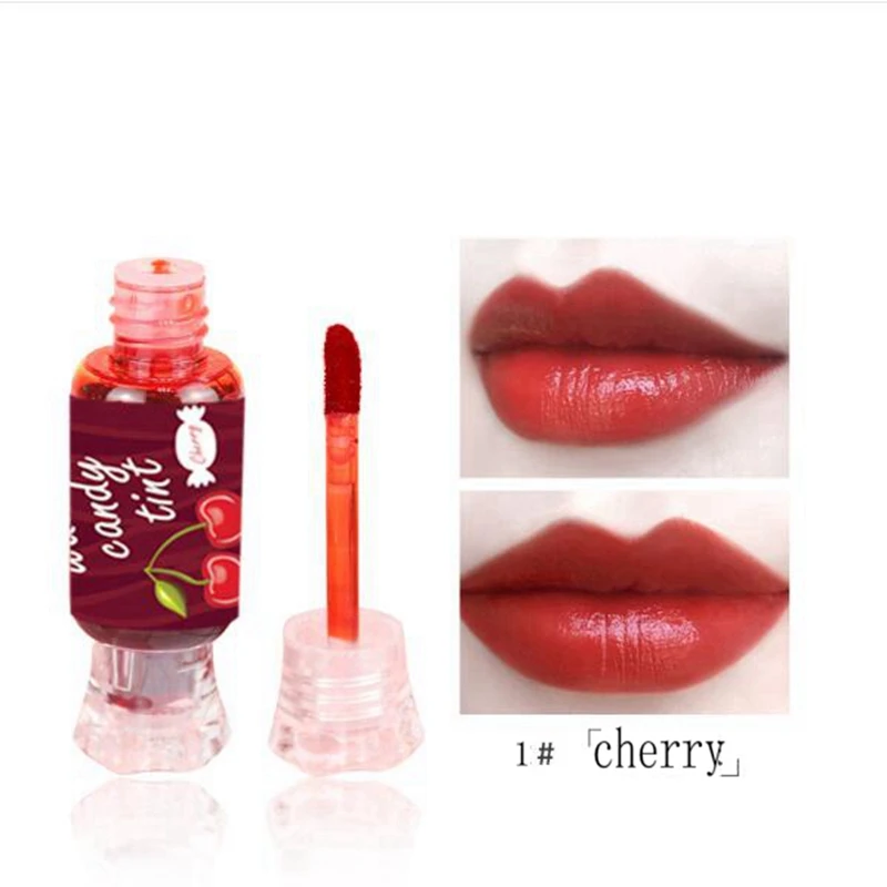 5 Colors Long Lasting Lip gloss Waterproof Candy Dyeing Lip Tint  Lovely Sweetly Flavor Liquid Lip gloss  Makeup