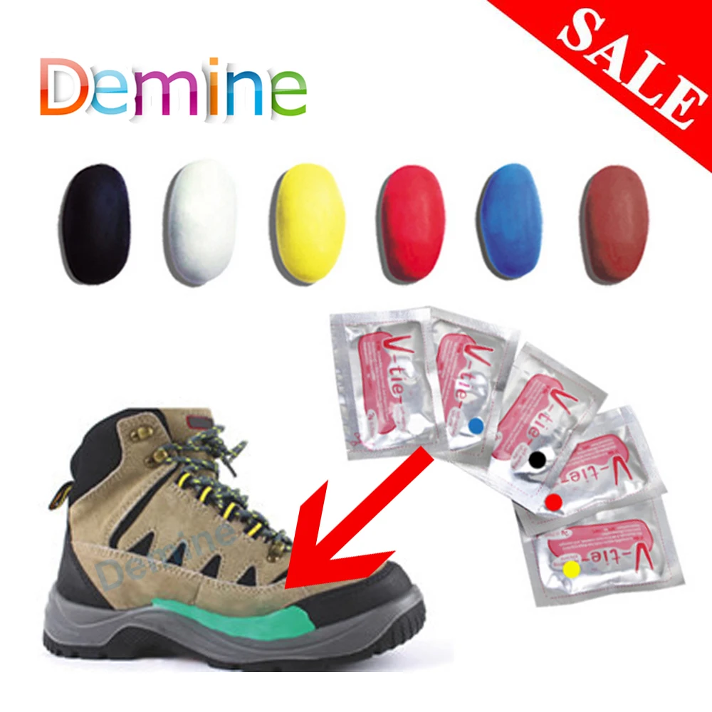 

Demine 1 pcs Moldable Glue for Shoes Repair Stick DIY Self-Setting Silicone Mud Fix Things Plasticine Rubber Shoe Care Tools