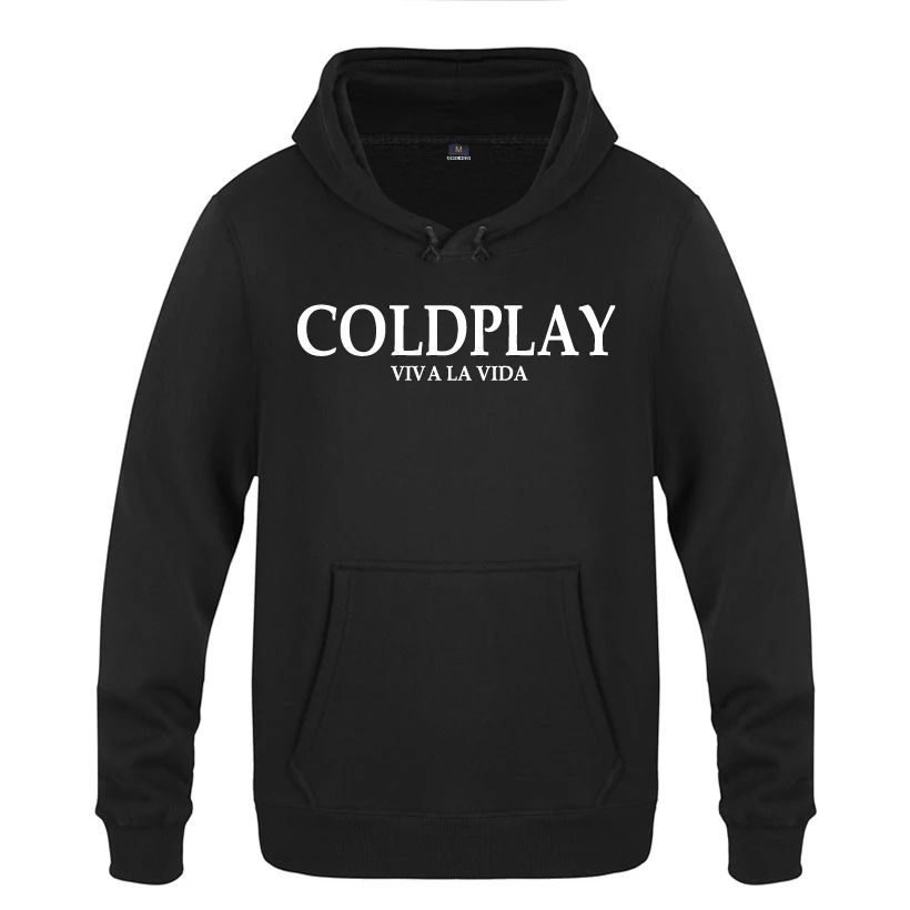 Viva la vida-COLD PLAY Coldplay Rock толстовки мужские мужские с капюшоном флисовый пуловер толстовки