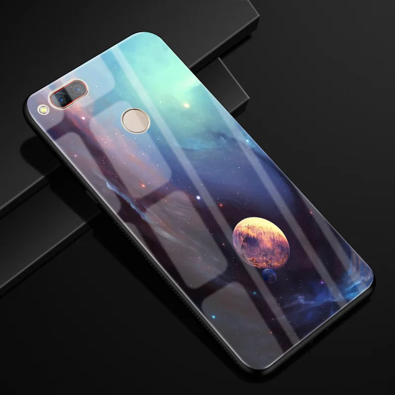 For ZTE Z17 mini Case 5.2'' Glass Hard Back Cases For ZTE NUBIA Z17 mini Case Tempered Glass Cover Z17mini Z 17 NX569H NX569j
