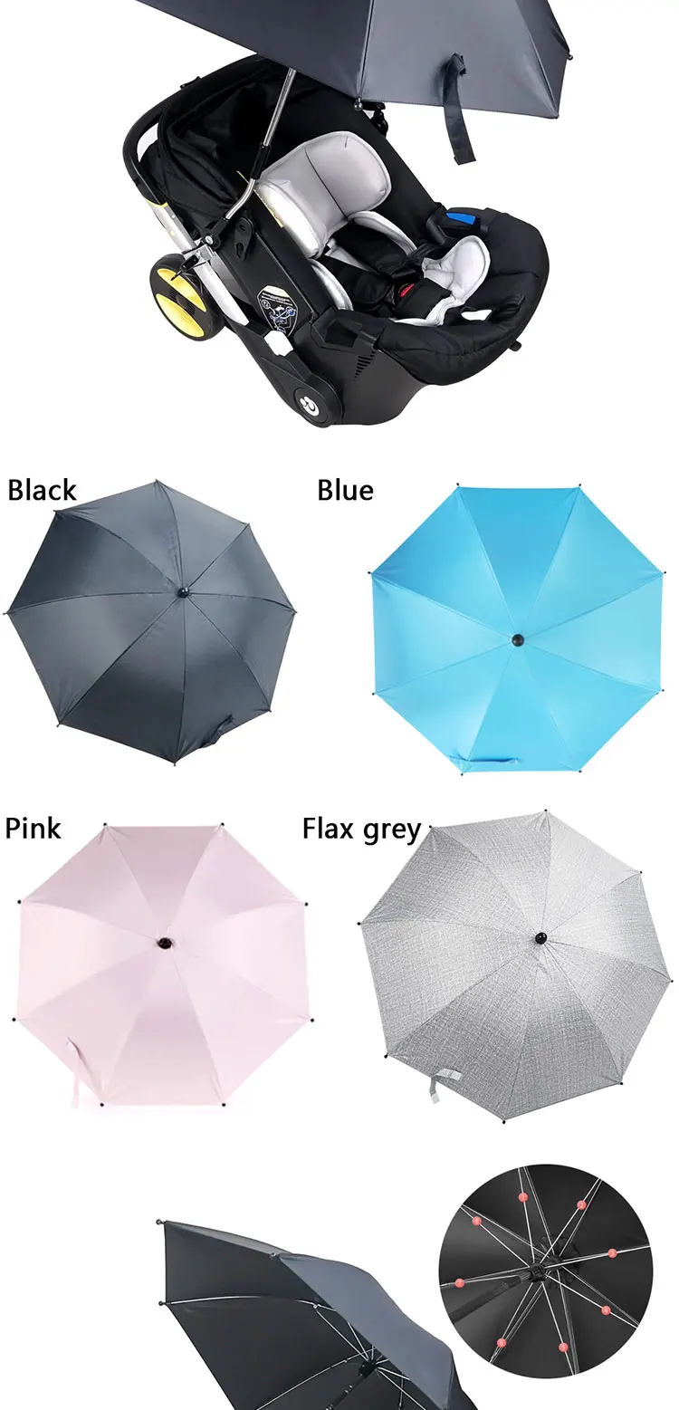 New Baby Stroller Umbrella For DOONA UV 50+ Sun Canopy Cover Baby Stroller Accessories Sunshade Sun Visor