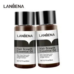LANBENA Hair Growth Essence Preventing Hair Loss  Hair Growth Products Essential Oil Treatment Hair Care Andrea 20ml