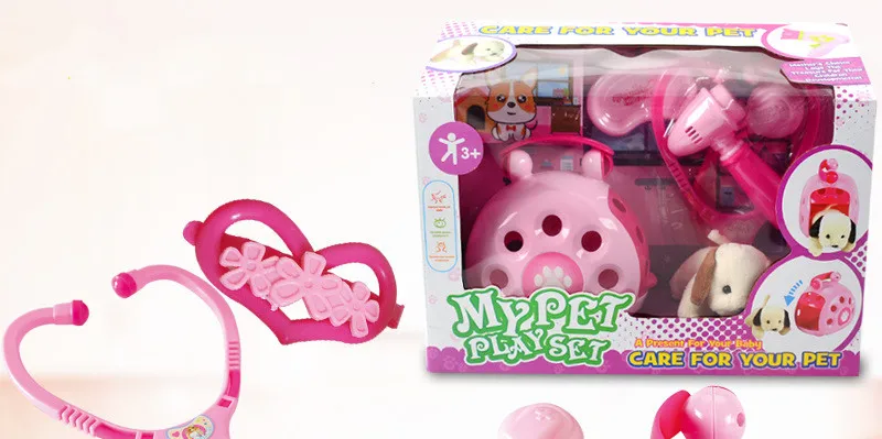 Brinquedo para Cosplay de Animais de Estimação Conjunto de Brinquedos para Cuidado com o Cachorro e Outros Animais de Estimação 1 1_??