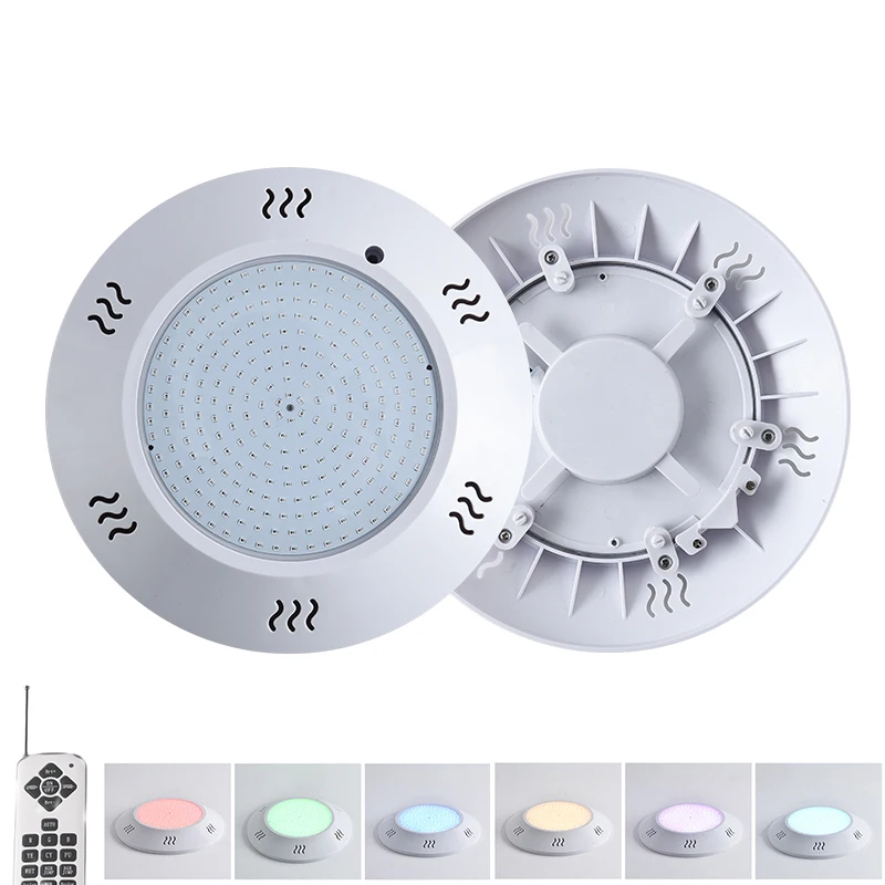 

5pcs/lot IP68 Waterproof Pool Light 12V LED Wall Mounted Light 25W 35W Underwater Light RGB Fontain Light With Remote Controller