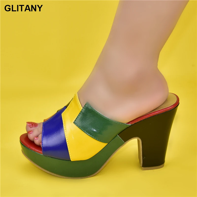 Latest Design Italian Women Shoes Decorated with Rhinestone Summer Plus Size Ladies High Heels Party Pumps | Обувь