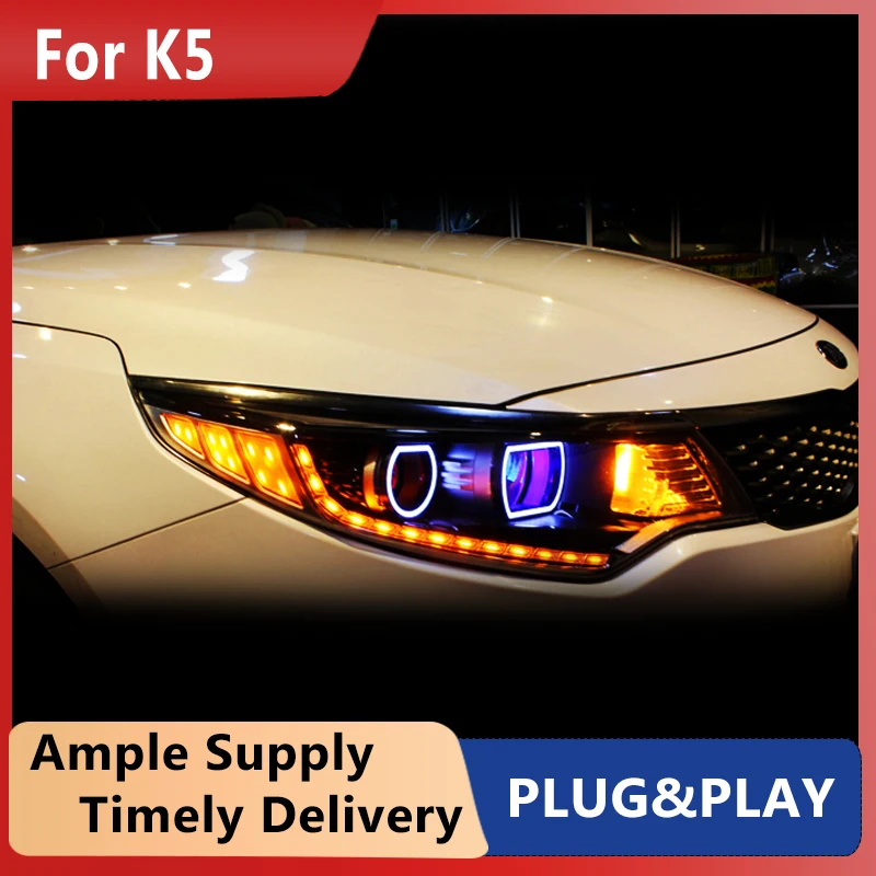 CarStylingforKIAK5Optima201620172018HeadlampLEDHeadlight