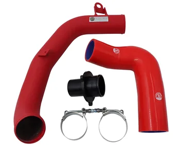 Turbo Discharge Pipe for MQB MK7 golf 7 EA888 1.8T 2.0T TSI A3 S3 cupra turbo pipe FOR GOLF FOR GTI TTS MK3 8S RED 1