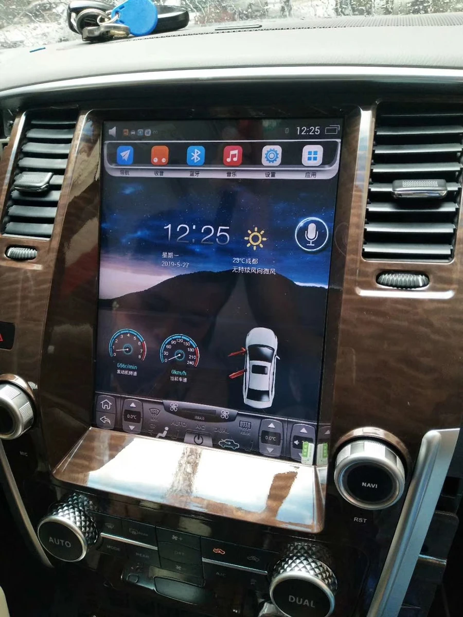 Tesla Android Screen Head Unit For Nissan Patrol/Royale/Armada/Y62 2010